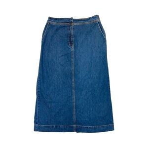 Vintage Eddie Bauer Denim Maxi Skirt​​